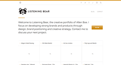 Desktop Screenshot of listeningbear.com